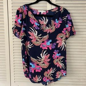 Daniel Rainn colorful Blouse, Size S.